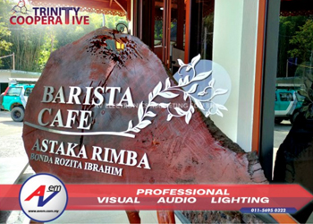 Tannoy, IVA & Behringer PA Sound System in Barista Cafe Astaka Rimba